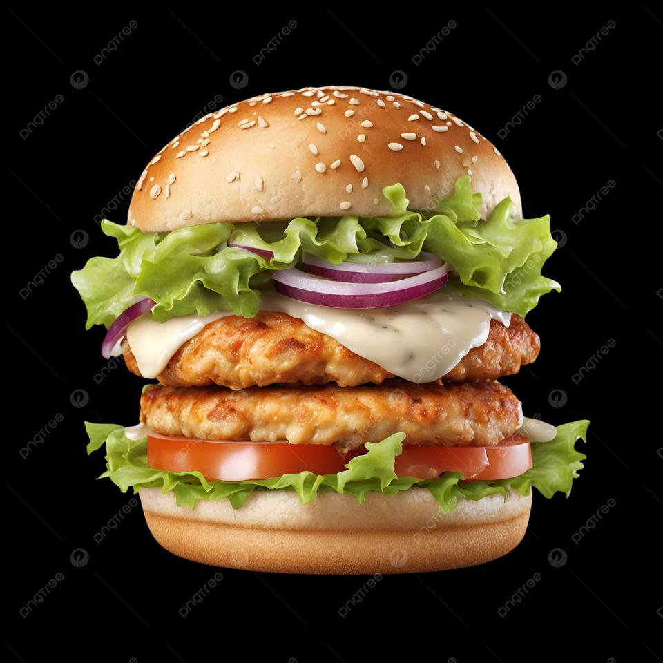 Double Chicken Burger