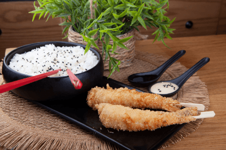 Crevettes Tempura Royale