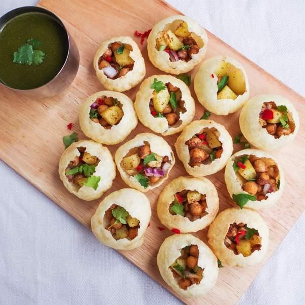 Vegetable Pani Puri 6pcs