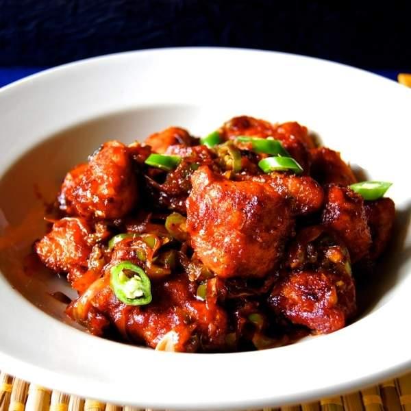 Chilli Chicken (without riz/naan)