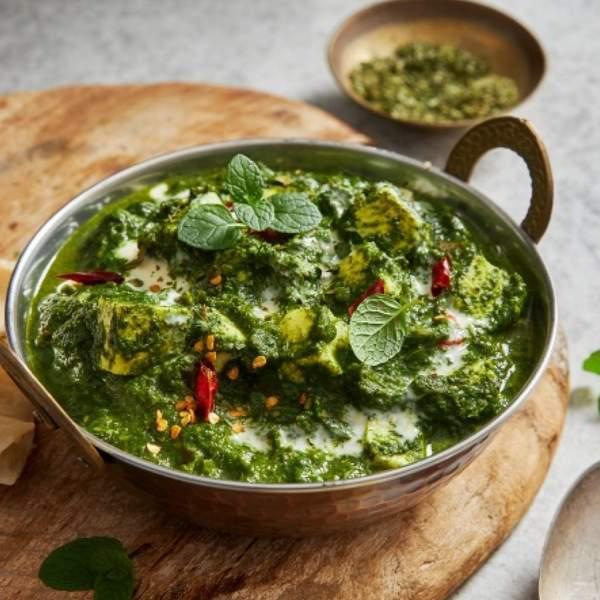 Palak paneer (without rice/naan)
