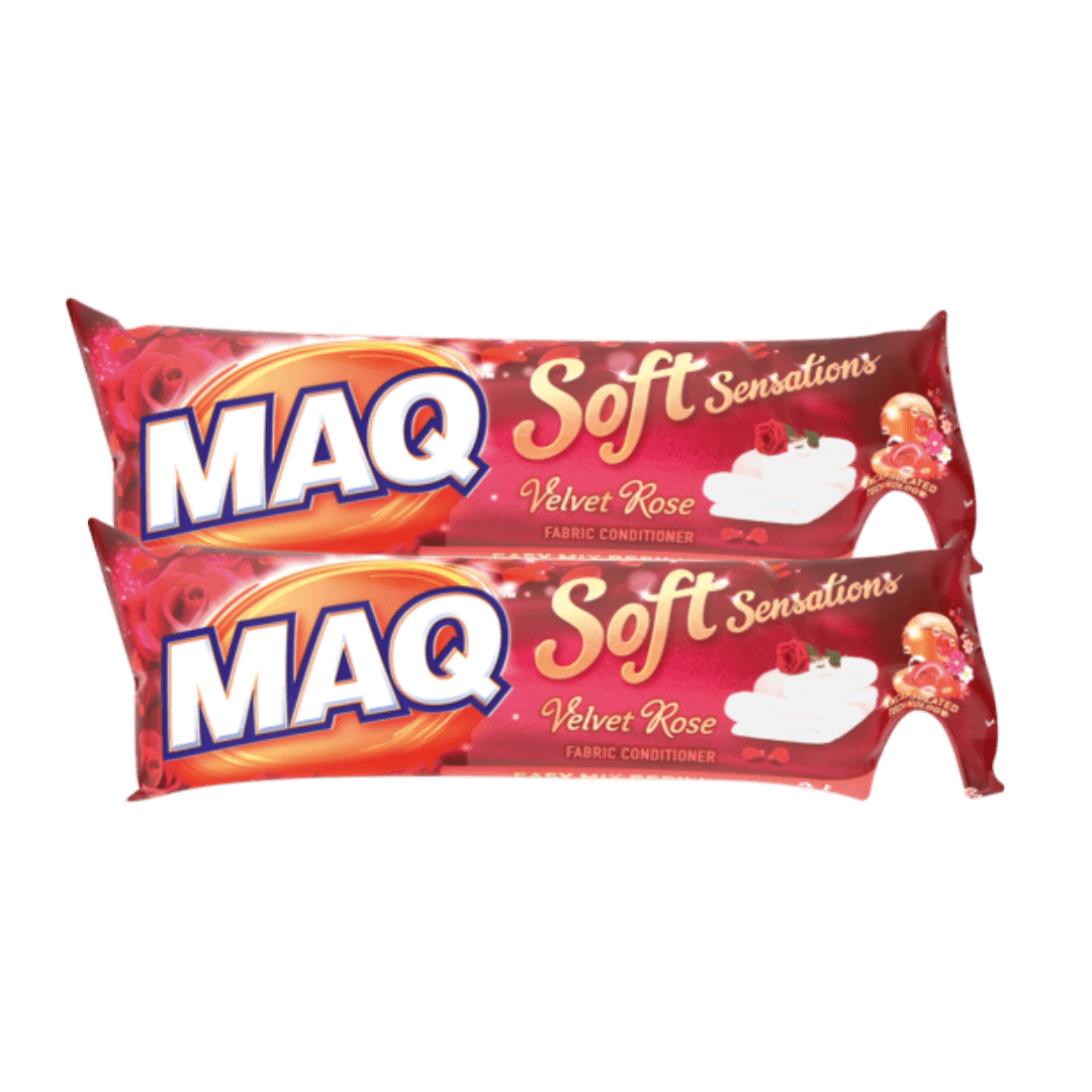 Maq Silk Sensations Velvet Rose Fabric Conditioner 500ml x 2 units