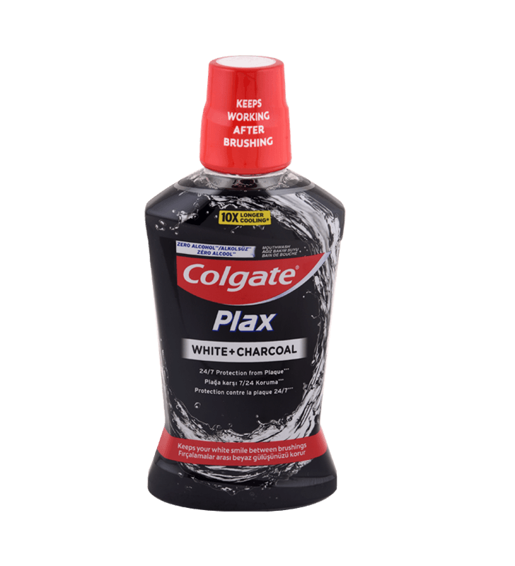 500Ml Plax White & Charcoal