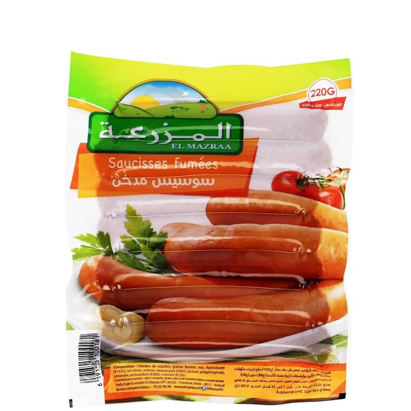 Saucisse Fumee 220G El Mazraa
