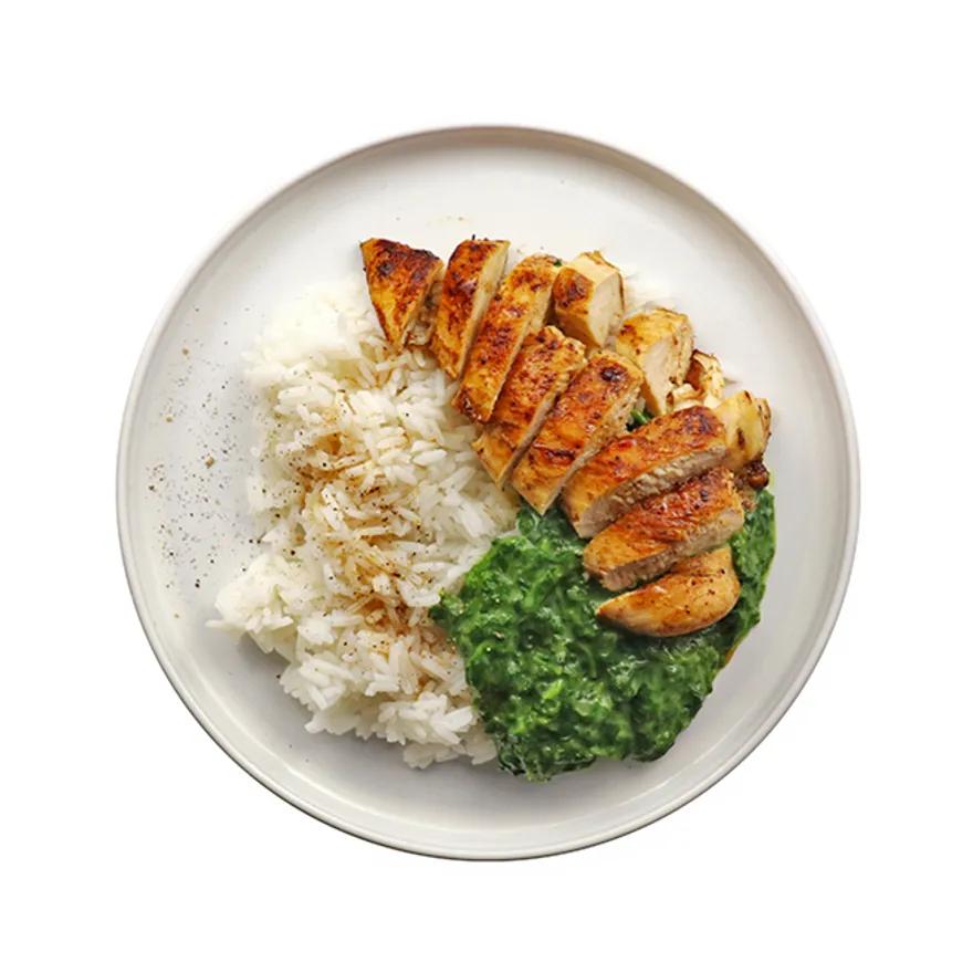 Plat Poulet Epinards