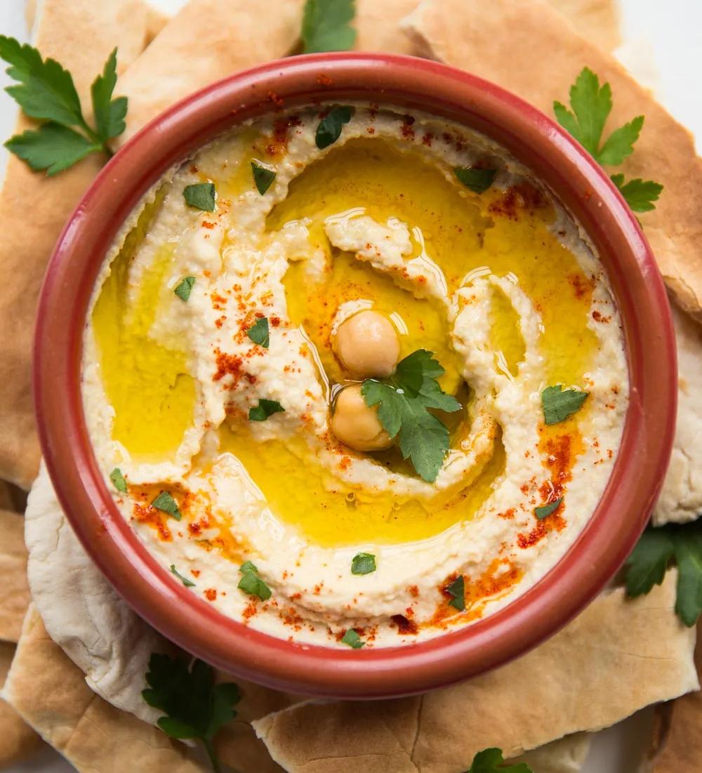 Assiette Houmous