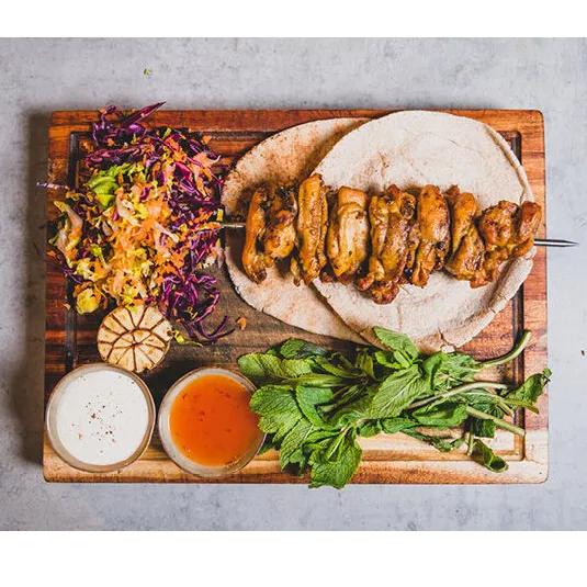 Assiette de Kebab de Poulet