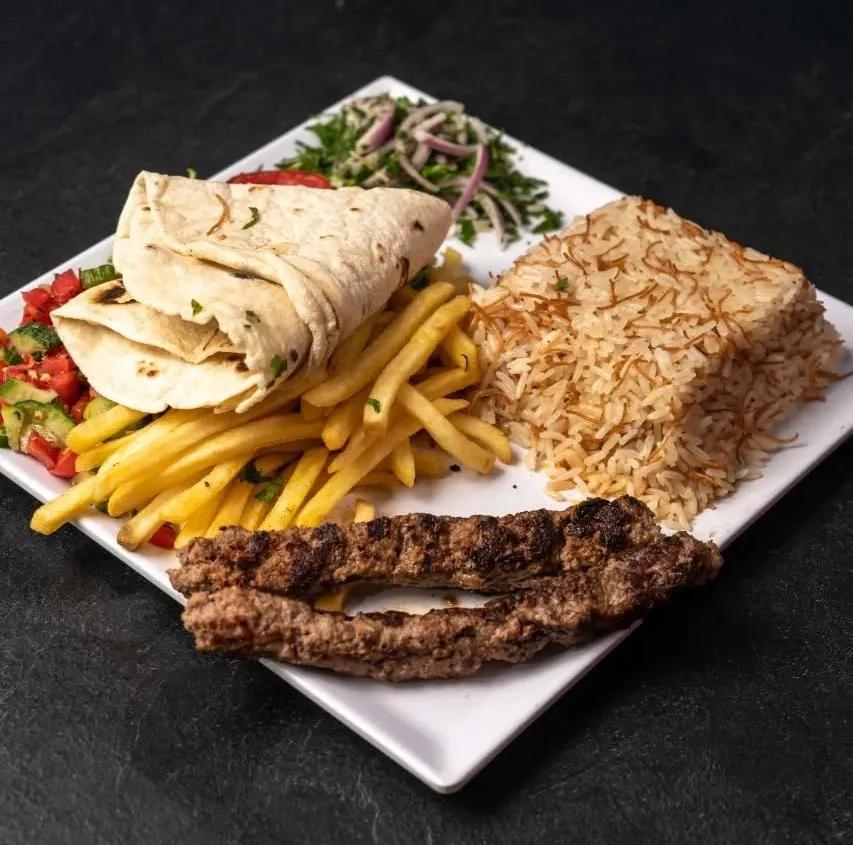 Assiette de Kebab de Viande
