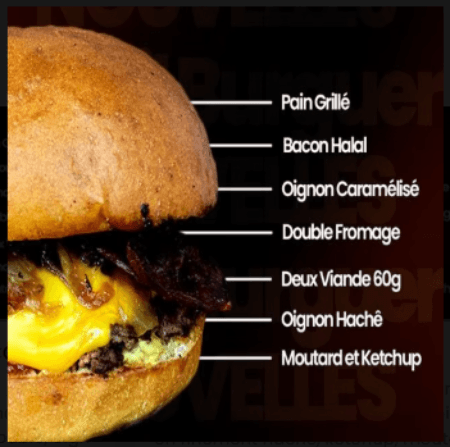 Double Smash Bacon Halal