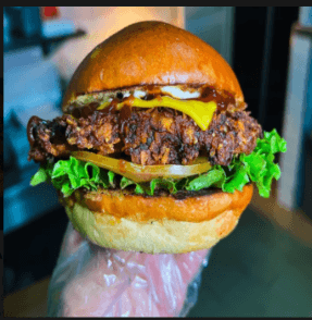 Chicken Burger Pané