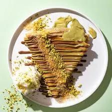 Crêpe Pistachio
