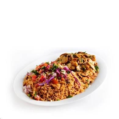 Plat Chawarma  Riz