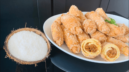 Beignet Roulé au Coco