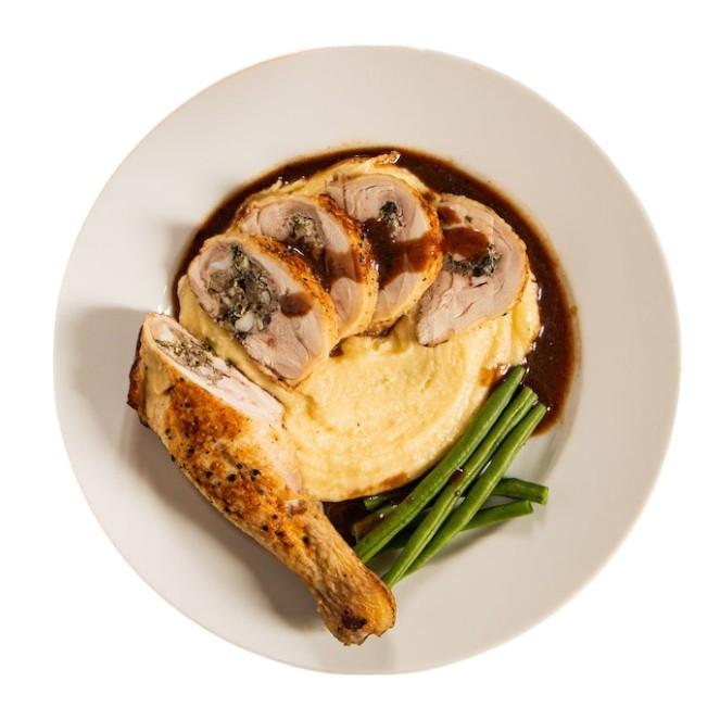 Plat Cuisses de Poulet Farcies