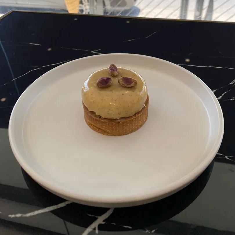 Tarte Pistache Fleurs D'orange