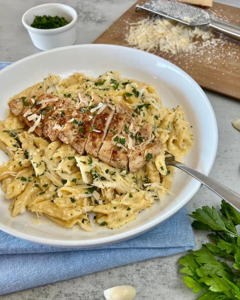 Tagliatelles Poulet Champignon