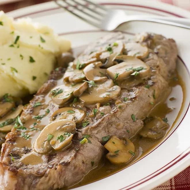Entrecôte Sauce Champignon