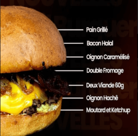 Double Smash Bacon Halal