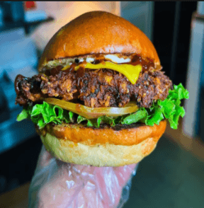 Chicken Burger Pané