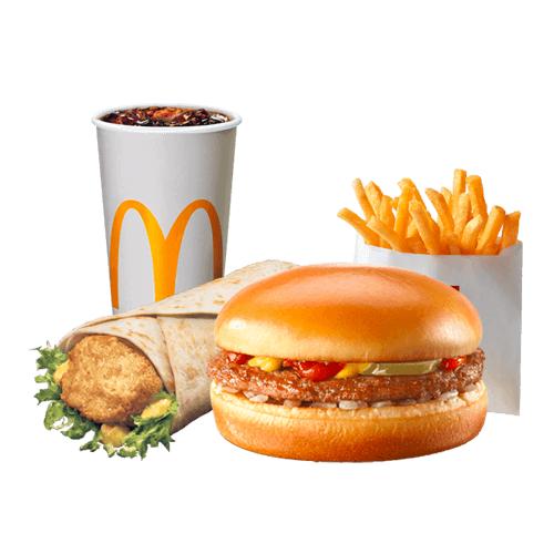 Duo Mabrouk : P'tit Wrap + Hamburger