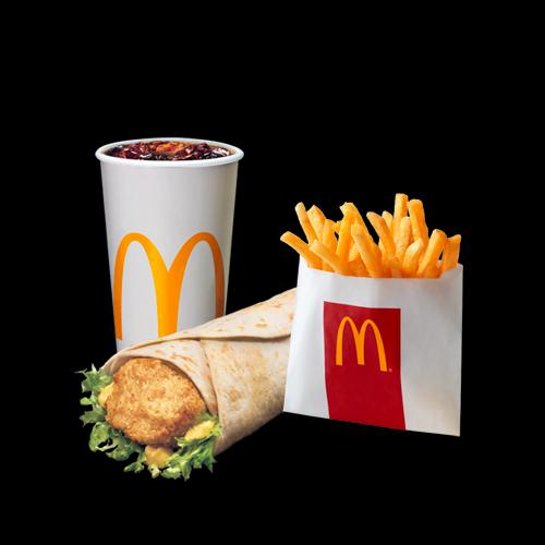 Menu P'tit Wrap Miel Moutarde