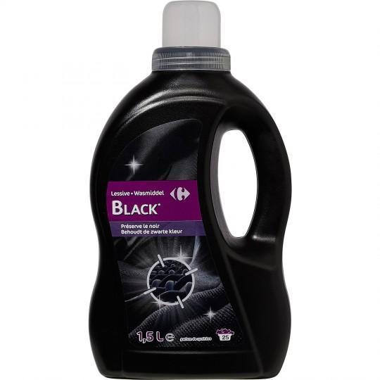 1,5L Lessive,Liquide, Linge Noir Carrefour