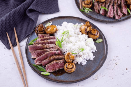 Rôti De Bœuf Sauce Champignon