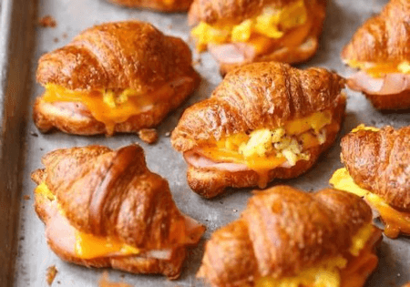 Croissant Farci  Salée