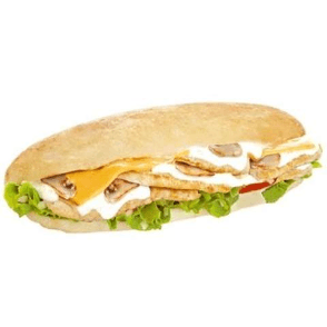 Sandwich Escalope à la Créme