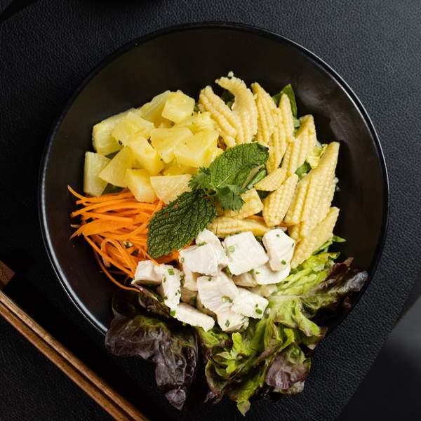 Salade Poulet Ananas