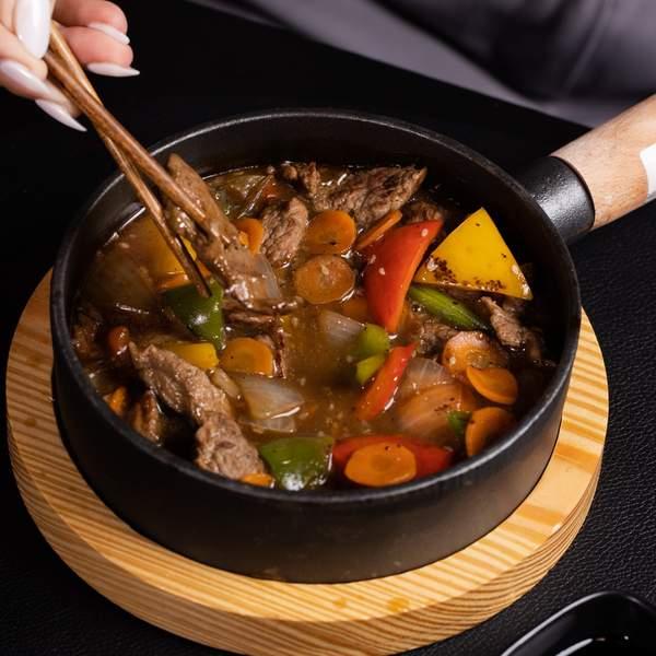 Wok boeuf