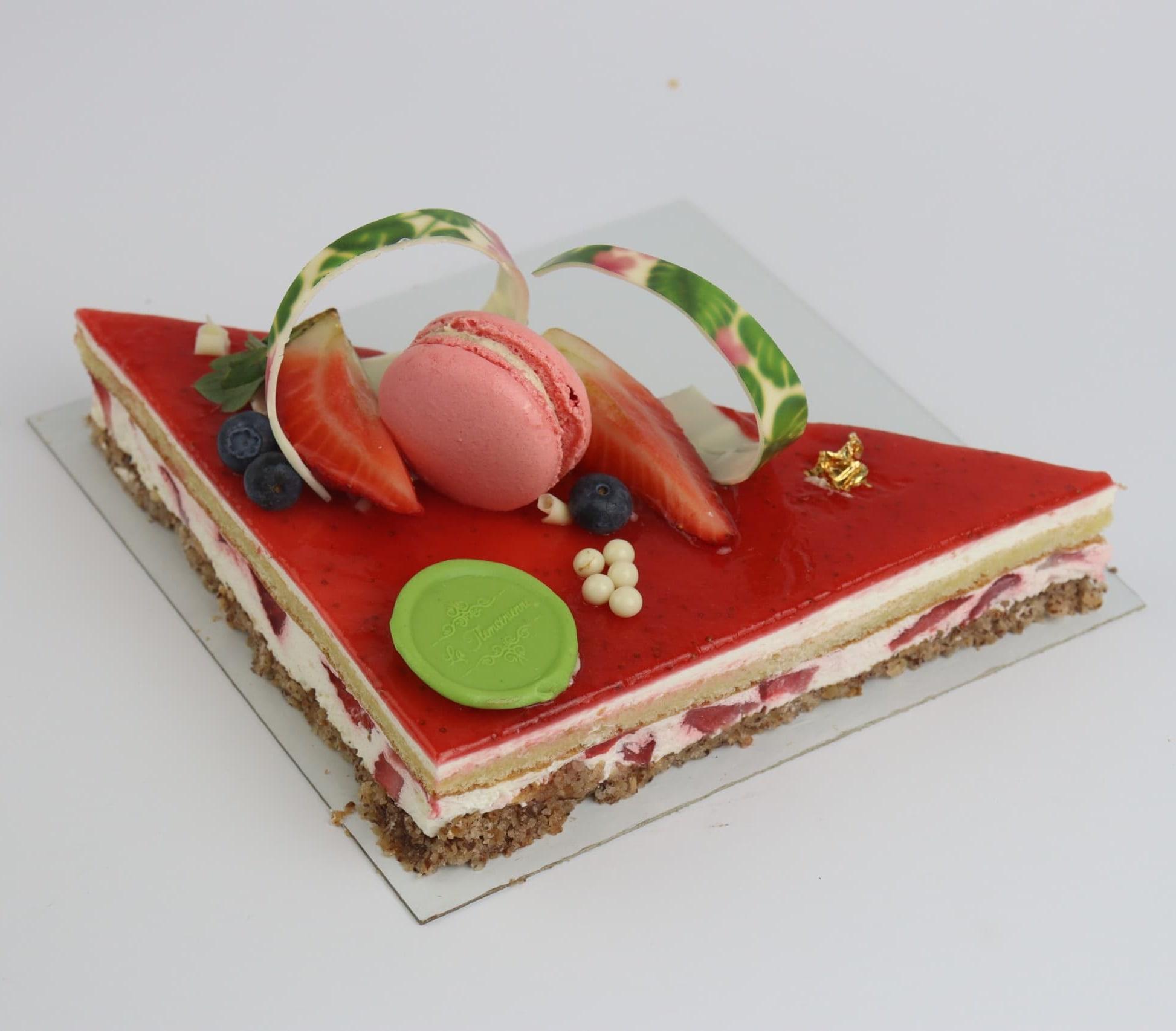 Mini Fraisier aux Amandes