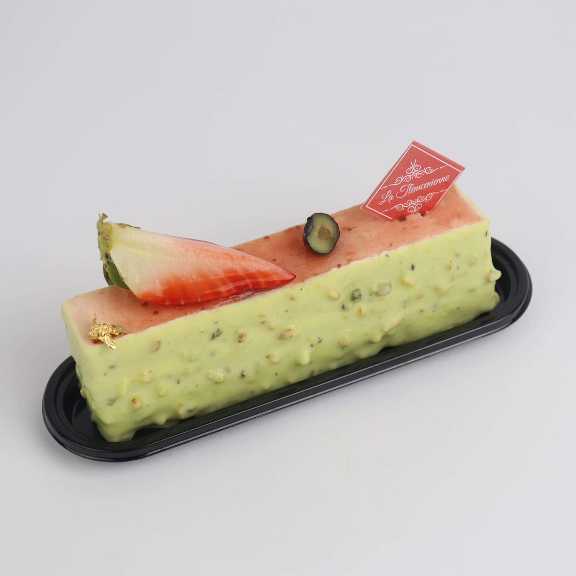 Charlotte Glaçage Gourmand Pistache