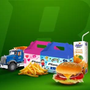 MENU KIDS BEEF BURGER