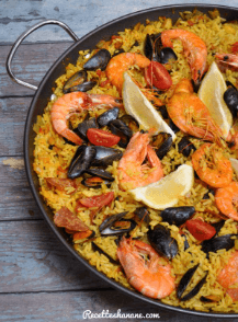 Riz aux fruits de mer