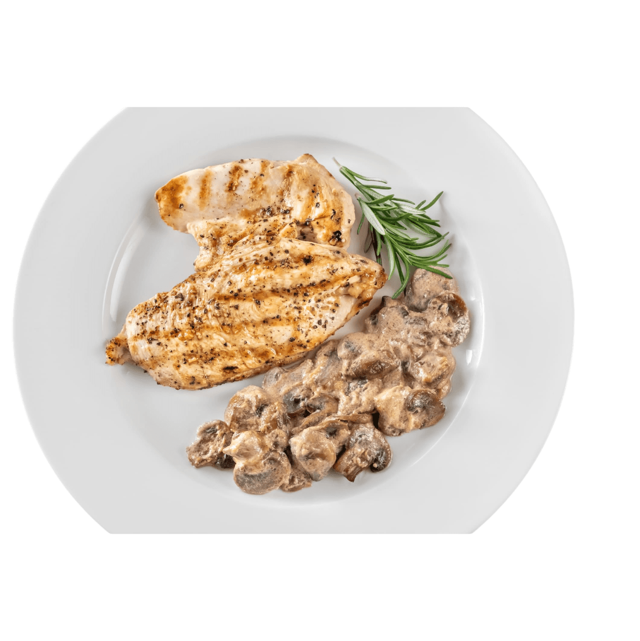 Plat Escalope à la Crème Champignon