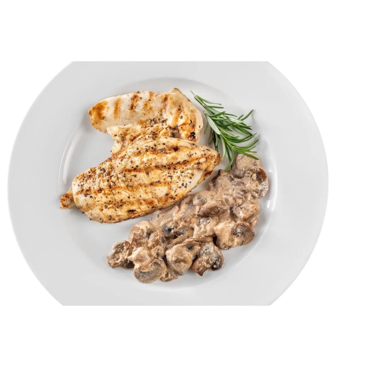 Plat Escalope à la Crème Champignon