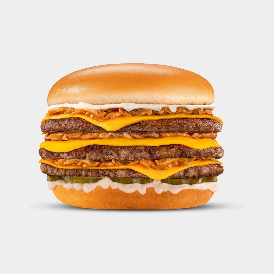 Triple Chees Smash Buns