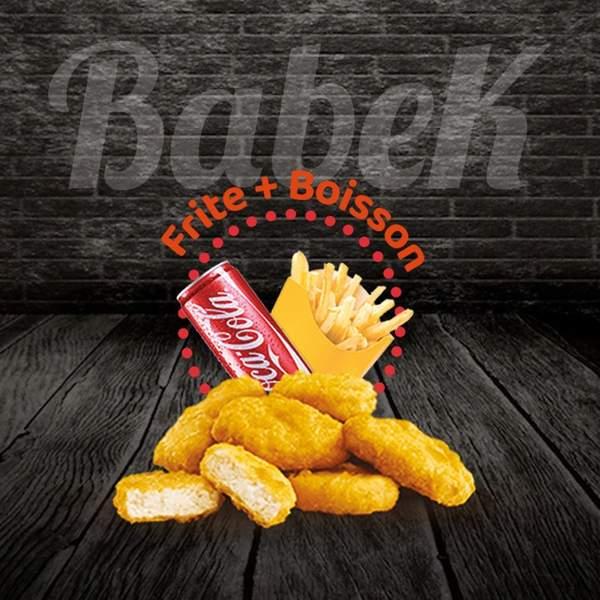 Menu Enfant Nuggets 4 pièces