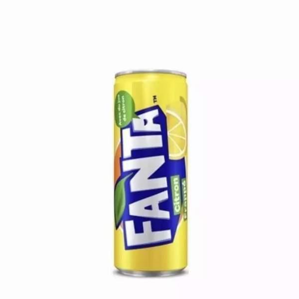 Fanta Citron (25cl) Canette