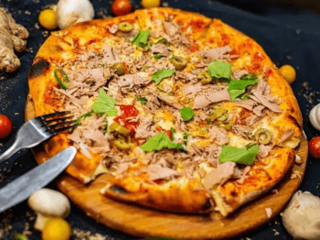 Pizza Altonno + Soda