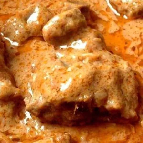 Sauce Arachide Au Riz Blanc Parfumé Avec La Viande De Bœuf