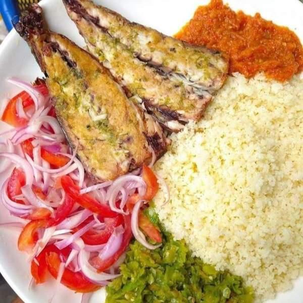 Attiéké Poisson Fumé Apf