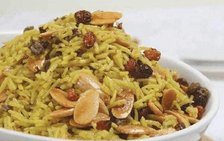 Plat Riz Avec Fruit Sec