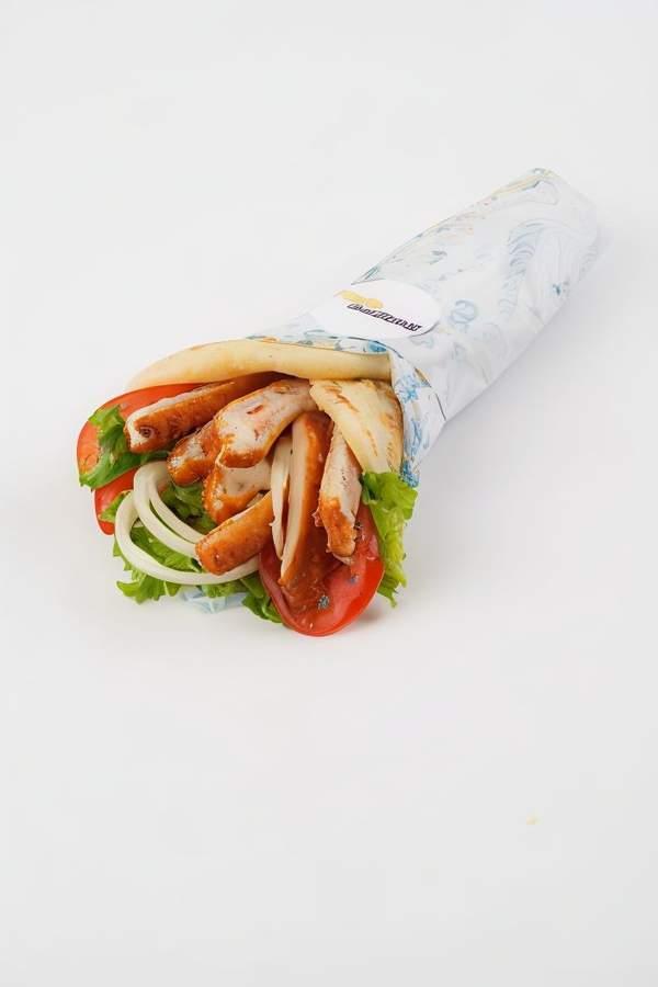 Cheese Naan Cordon Bleu