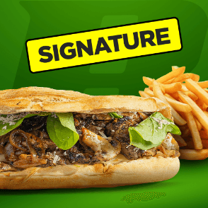 Ciabatta LE CHAMPI-STEAK