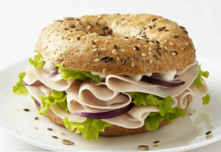 Mini Club Bagel Jambon