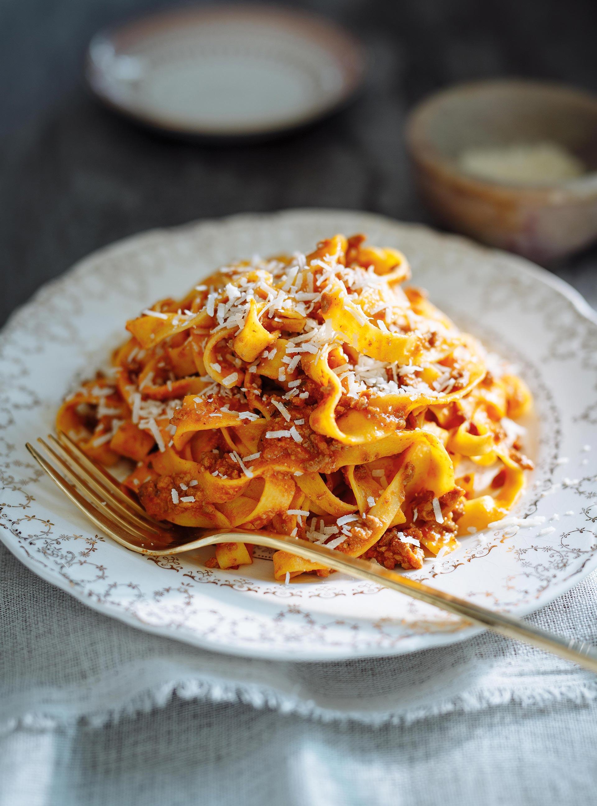 Tagliatelle Bolognaise