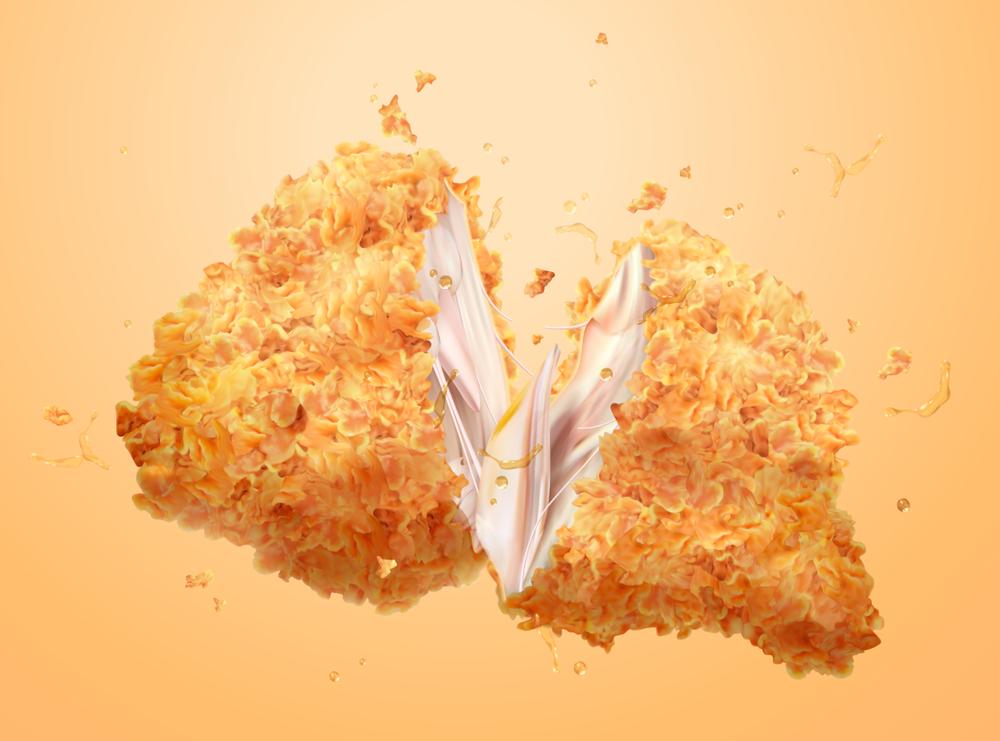 Escalope de Poulet Pané au Fromage