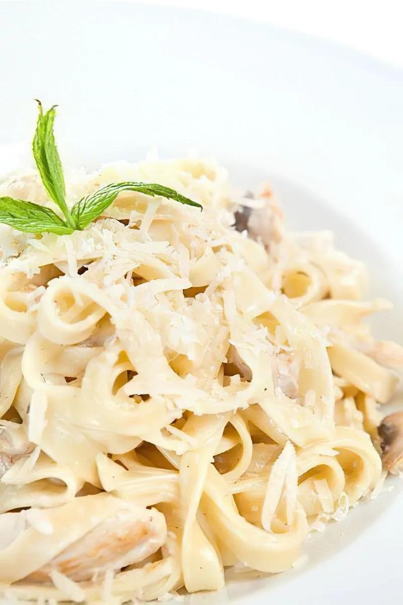 Tagliatelle à la Crème Fraîche